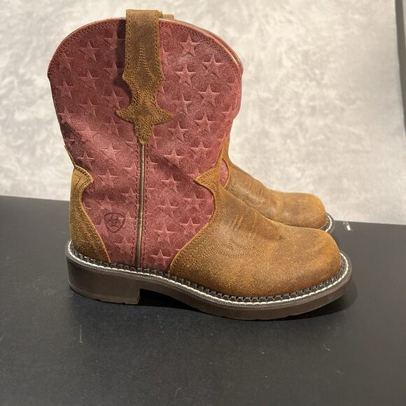 Ariat Shoes - Ariat Fatbaby Heritage Trio Boots Women's 6 B Leather Western Cowboy Boots